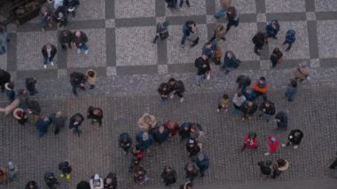 insanlar Prag - Prag / Çek Cumhuriyeti - 19 Şubat 2017