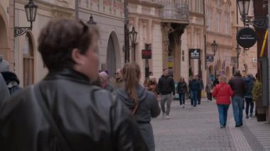 insanlar Prag - Prag / Çek Cumhuriyeti - 19 Şubat 2017