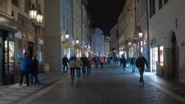 insanlar Prag - Prag / Çek Cumhuriyeti - 19 Şubat 2017