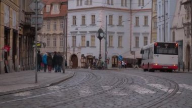 insanlar Prag - Prag / Çek Cumhuriyeti - 19 Şubat 2017