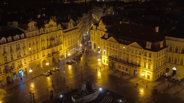 Pessoas Andando Praga Prague República Checa Março 2017 — Vídeo de Stock