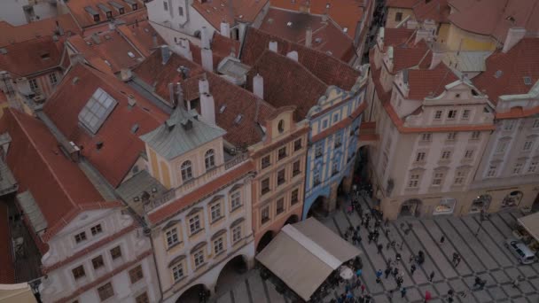 Personnes Marchant Prague Prague République Tchèque Mars 2017 — Video