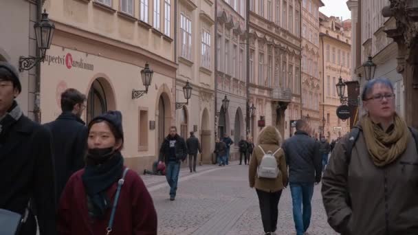 Personnes Prague Prague République Tchèque Mars 2017 — Video