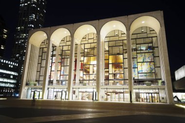 Gece-Manhattan - New York - 1 Nisan 2017 tarafından Metropolitan Opera ile Lincoln Center
