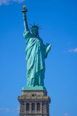 New York - Manhattan - New York - 1 Nisan 2017'Özgürlük heykeli