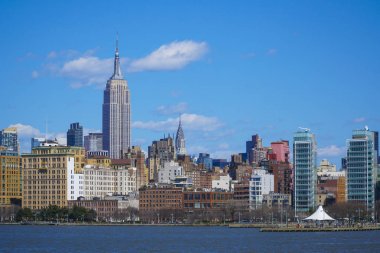 Empire State Binası-Manhattan - New York - 1 Nisan 2017 ile Midtown Manhattan Skyline