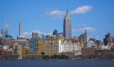 Empire State Binası-Manhattan - New York - 1 Nisan 2017 ile Midtown Manhattan Skyline