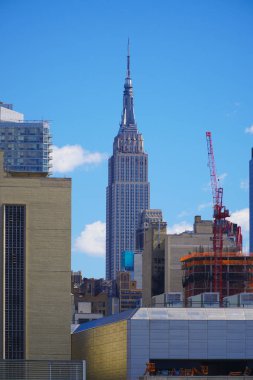 Ünlü Empire State Binası New York - Manhattan - New York - 1 Nisan 2017