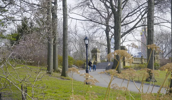 Beau Central Park New York - endroit merveilleux pour se détendre - MANHATTAN - NEW YORK - 1 AVRIL 2017 — Photo