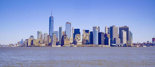 Skyline Манхеттен півкварталу - Нью-Йорк - Нью-Йорк - 1 квітня 2017 — стокове фото