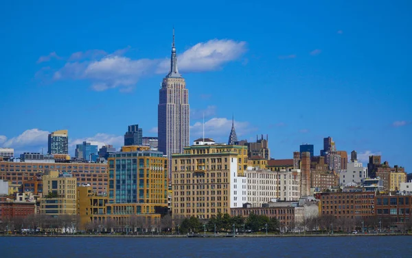 Empire State Binası-Manhattan - New York - 1 Nisan 2017 ile Midtown Manhattan Skyline — Stok fotoğraf