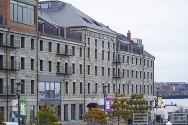 Özel ev blok Boston Limanı - Boston, Massachusetts - 3 Nisan 2017