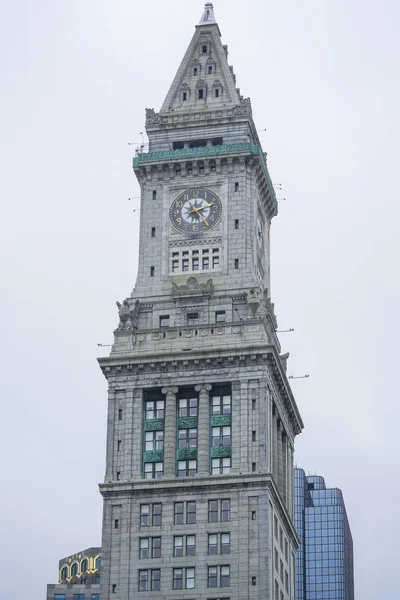 Custom House Tower en Boston - BOSTON, MASSACHUSETTS - 3 DE ABRIL DE 2017 —  Fotos de Stock