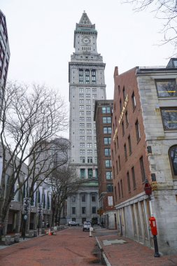 Özel House kule Boston Downtown - Boston, Massachusetts - 3 Nisan 2017