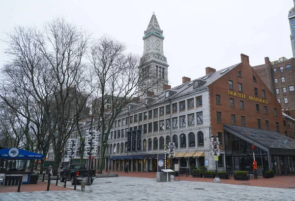 Torre personalizzata a Boston North End - BOSTON, MASSACHUSETTS - 3 APRILE 2017 — Foto Stock