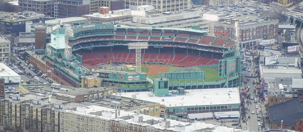 Fenway Park - domov z Boston Red Sox - Boston, Massachusetts – 3. dubna 2017 — Stock fotografie