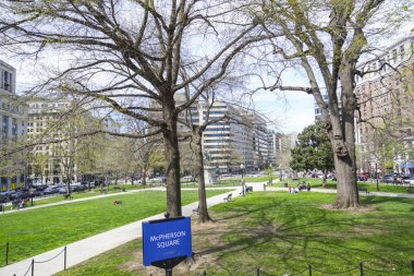 MC Pherson Square Washington - Washington Dc - Columbia - 7 Nisan 2017