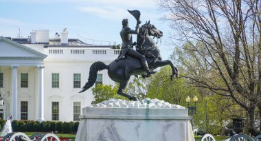 Beyaz Saray - ev ve ofis Amerika Birleşik Devletleri Başkanı'nın - Washington Dc - Columbia - 7 Nisan 2017