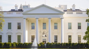 7 Nisan 2017 - The White House - Washington Dc - Columbia - en ünlü adresi Birleşik Devletler