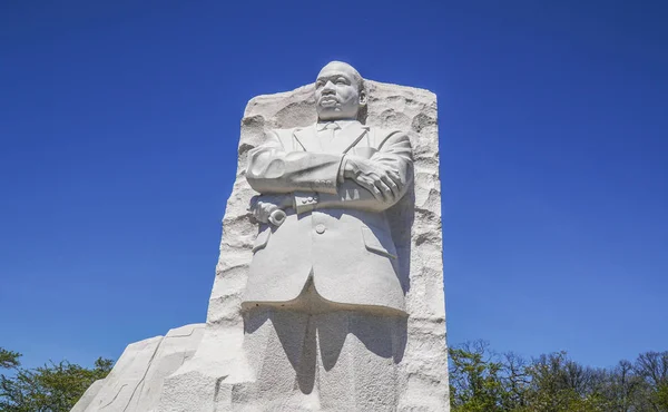 马丁 · 路德 · 金国王纪念碑在华盛顿特区-华盛顿特区-哥伦比亚-2017 年 4 月 7 日 — 图库照片