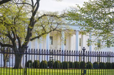 Beyaz Saray Washington Dc - başkanları Office - Washington DC - Columbia - 7 Nisan 2017