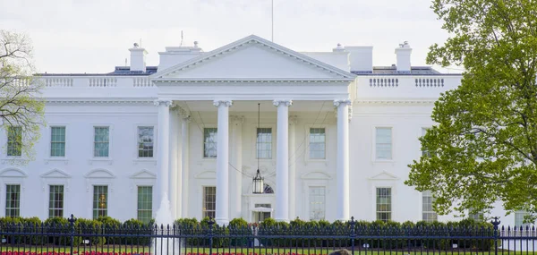 Hemma hos President - vita huset i Washington Dc - Washington Dc - Columbia - 7 April 2017 — Stockfoto