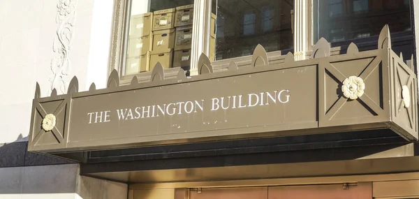 Edificio Washington en Washington DC - WASHINGTON DC - COLUMBIA - 7 DE ABRIL DE 2017 — Foto de Stock