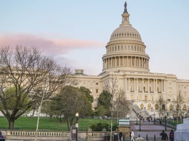 Bize Capitol - Washington şehir en ünlü yapılarından biri - Washington Dc - Columbia - 7 Nisan 2017