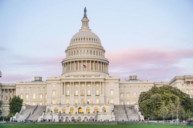 Bize Capitol - Washington şehir en ünlü yapılarından biri - Washington Dc - Columbia - 7 Nisan 2017