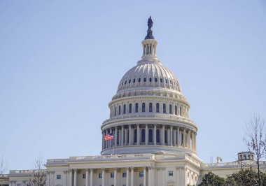 Kubbe ünlü Capitol - Washington Dc - bize Columbia - 7 Nisan 2017