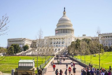 Ana konumlar Washington Dc - bize Capitol - Washington Dc - Columbia - 7 Nisan 2017