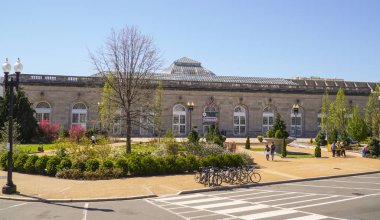 Washington - Washington Dc - Columbia - 7 Nisan 2017 Botanik Bahçesi