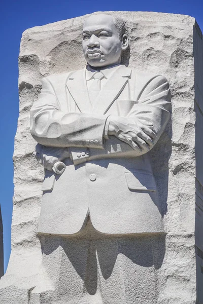 Martin Luther King Memorial i Washington Dc - Washington Dc - Columbia - 7 April 2017 — Stockfoto