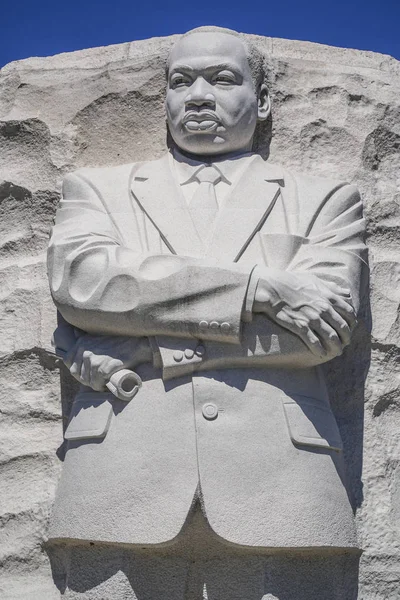 Martin Luther King Memorial i Washington Dc - Washington Dc - Columbia - 7 April 2017 — Stockfoto
