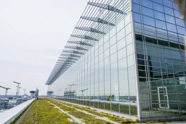 Frankfurt Havaalanı - Terminal 2 - Frankfurt - Almanya - 1 Nisan 2017