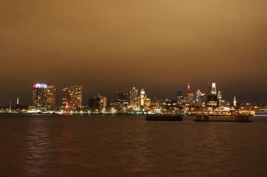 Philadelphia manzarası gece