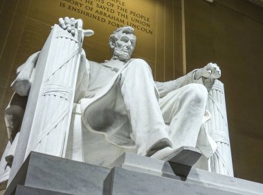 Popüler yeri görevlisi DC - Lincoln Anıtı