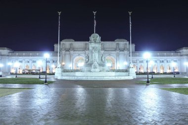 Union İstasyonu'ndan Washington Dc - Washington Dc - Columbia - 9 Nisan 2017
