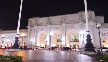 Union İstasyonu'ndan Washington Dc - Washington Dc - Columbia - 9 Nisan 2017