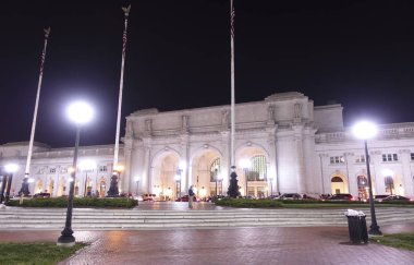 Union İstasyonu'ndan Washington Dc - Washington Dc - Columbia - 9 Nisan 2017