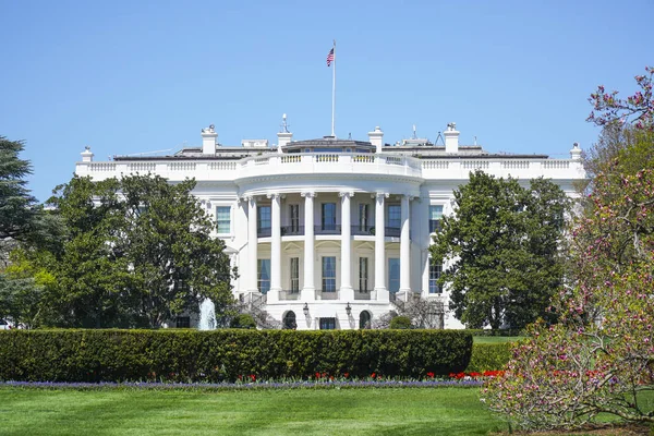 A Sala Oval na Casa Branca em Washington DC - WASHINGTON, DISTRITOS DA COLÔMBIA - 8 de abril de 2017 — Fotografia de Stock