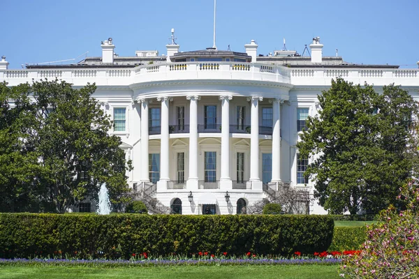 Het witte huis in Washington - Oval Office - Washington, District Of Columbia - 8 April 2017 — Stockfoto