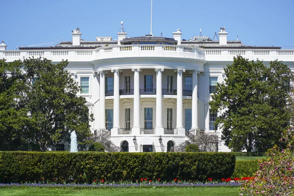 Het Oval Office van het witte huis in Washington Dc - Washington, District Of Columbia - 8 April 2017 — Stockfoto