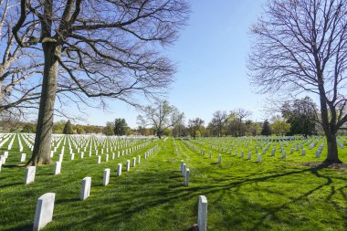 Washington - Washington, District Of Columbia - 8 Nisan 2017 ünlü Arlington mezarlığı
