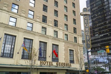 Güzel otel Gürcistan Vancouver - Vancouver - Kanada - 12 Nisan 2017