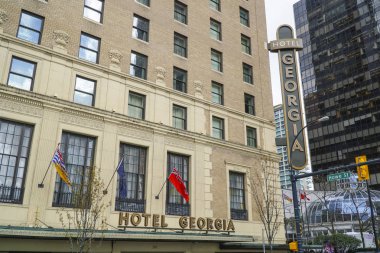 Güzel otel Gürcistan Vancouver - Vancouver - Kanada - 12 Nisan 2017