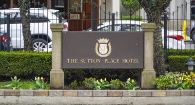 Sutton Place Hotel Vancouver - Vancouver - Kanada - 12 Nisan 2017