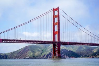 Golden Gate Köprüsü San Francisco - San Francisco - California - 18 Nisan 2017