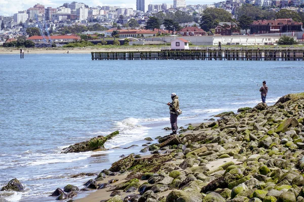 Fisher at San Francisco bay - SAN FRANCISCO - CALIFORNIA - APRIL 18, 2017 — Stock Photo, Image