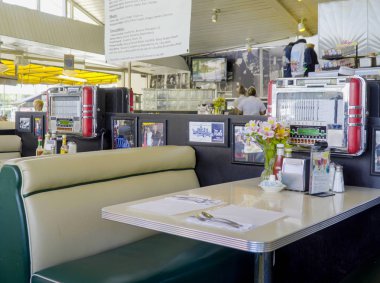Şık Amerikan Diner Los Angeles - Los Angeles - California - 20 Nisan 2017